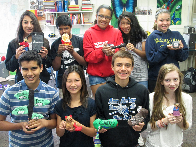 8th grade cross-curriculum project a fun (and fiery!) learning experience