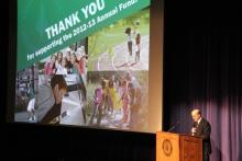 2012-13 Annual Fund Kickoff Scores Record Giving