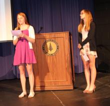 Capstone Night highlights 8th graders yearlong work