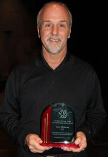 Gary Heitman wins first Gryphon Booster Award