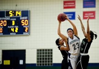 Jackie Oestreich '13 Washtenaw County's leading scorer