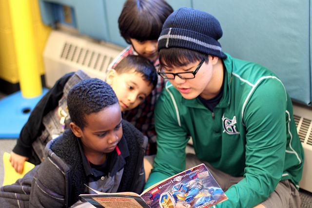 Spanish service project adds 100 students and two schools