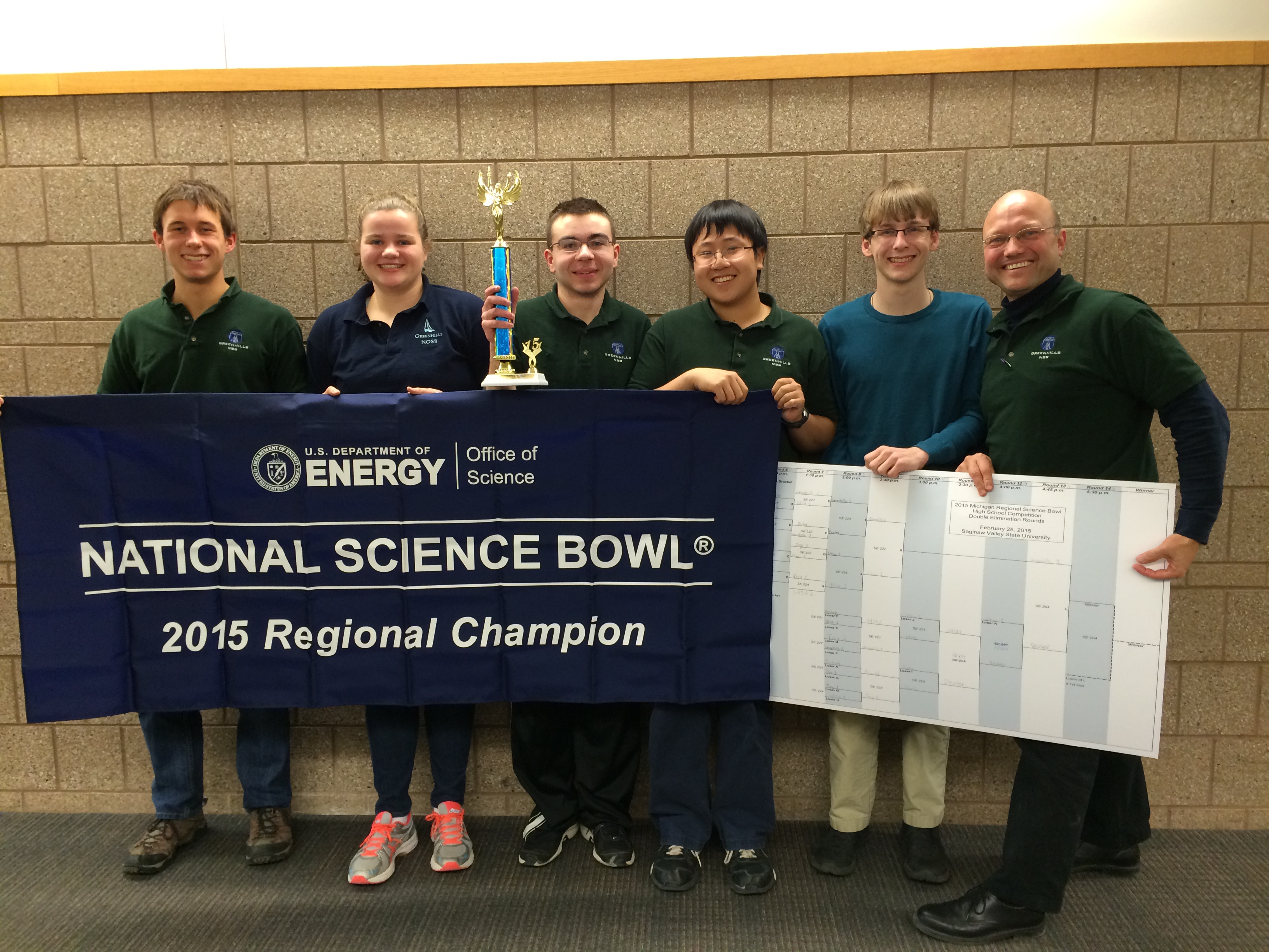 National Science Bowl team going to nationalsagain Greenhills School