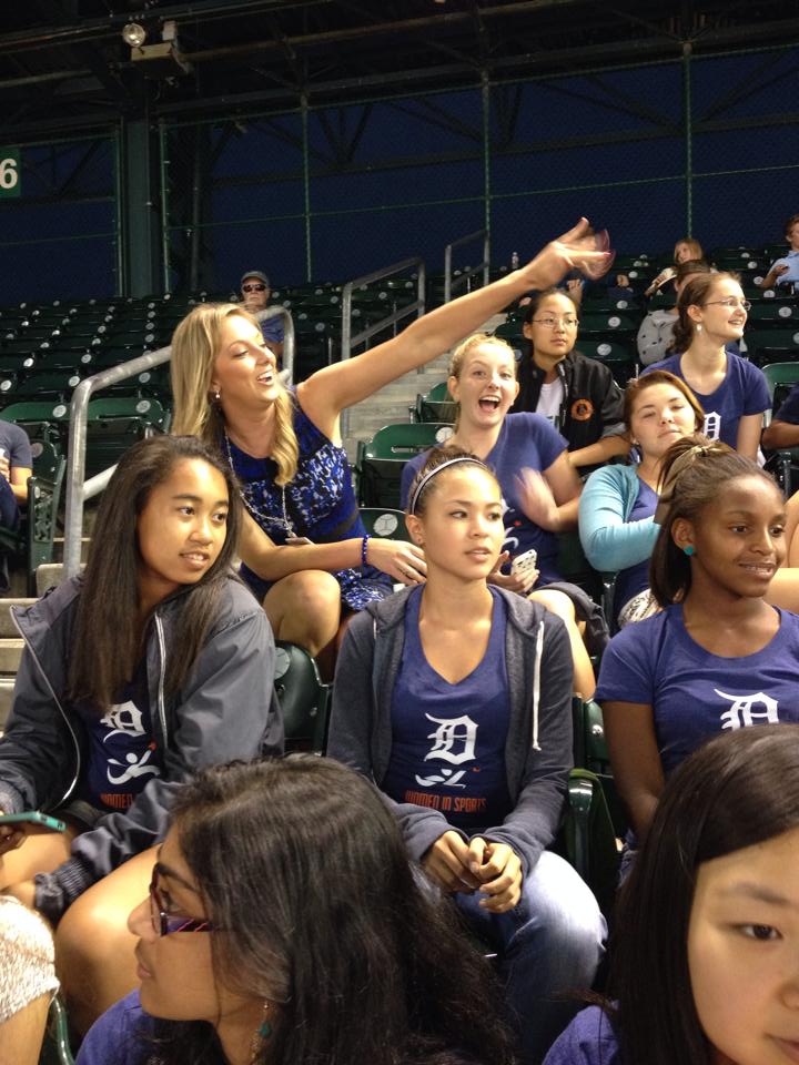 Greenhills athletes catch a Tigers game, participate in Women in Sports  event - Greenhills School
